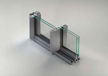 NC-S 120 STH SLIM - Aluminium thermal break window by METRA Building - view 3